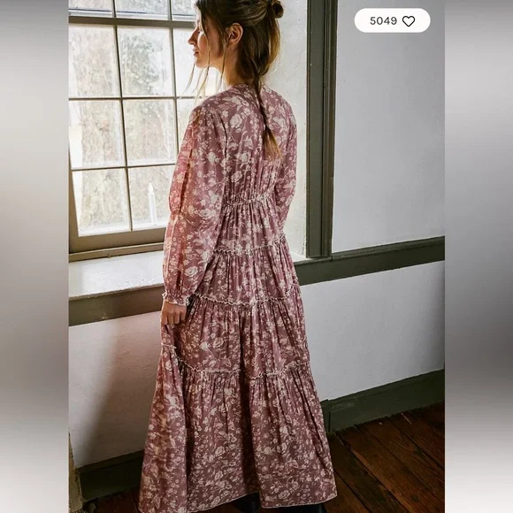 Free People Pappiet Midi Dress - Picture 2 of 13